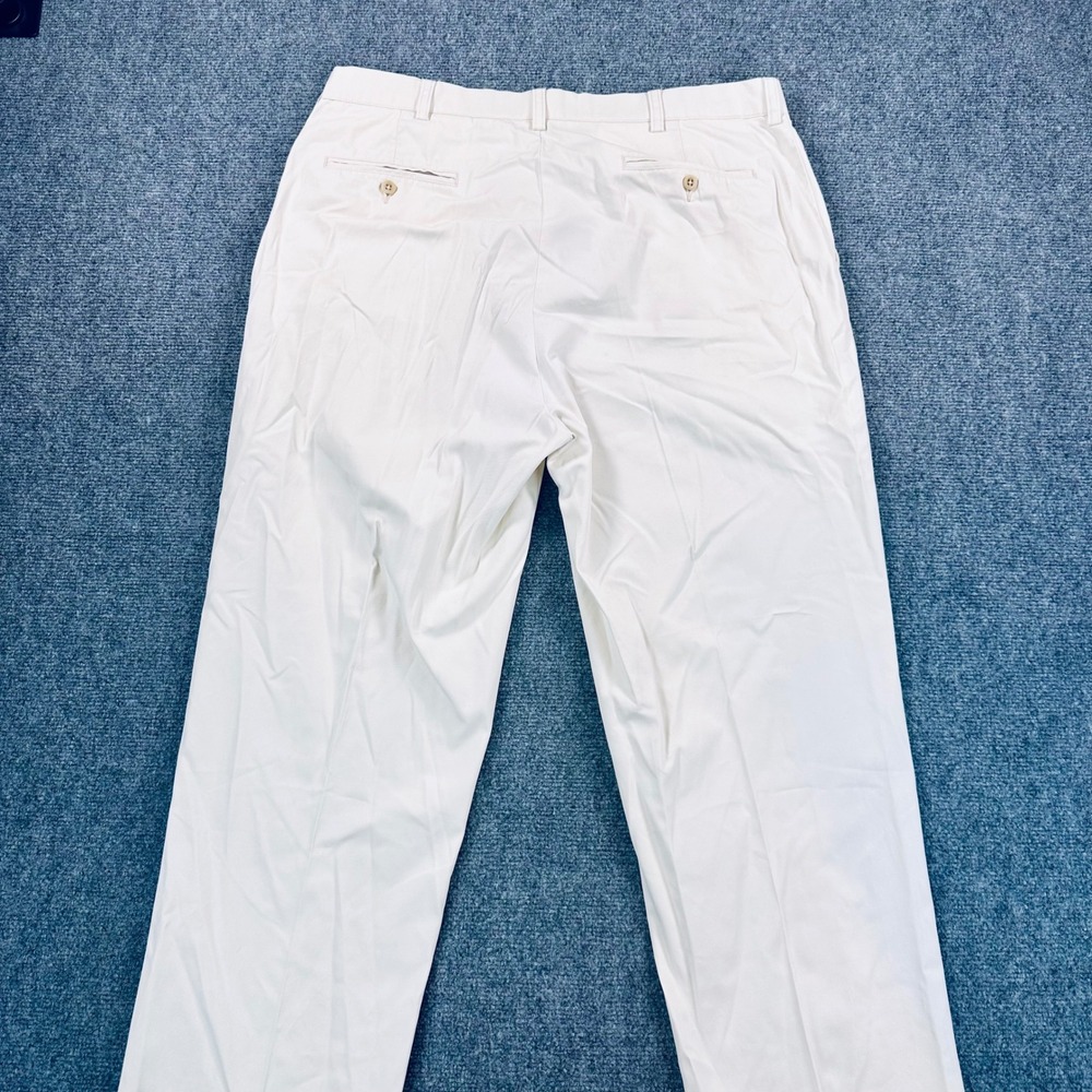 [Lot of 2]Polo Ralph Lauren Prospect Pants Mens 36x32 Cream White Chino Trousers - Picture 5 of 13